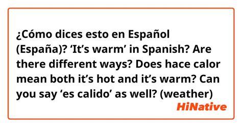 significado de warm en español|define warm in spanish.